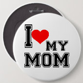 ICH LIEBE MEINE MUTTER BUTTON (Vorne & Hinten)
