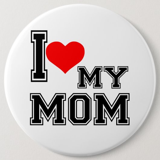 ICH LIEBE MEINE MUTTER BUTTON (Vorderseite)