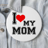 ICH LIEBE MEINE MUTTER BUTTON (Beispiel)