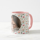 Ich liebe meine Mutter Grünpflanzen Blumen Mutter  Tasse (VorderseiteRechts)