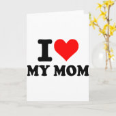 Ich Liebe meine Mutter Karte (Gelbe Blume)