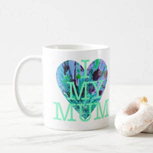 Ich liebe meine Mutter Kunst Liebe Herz Familie Va Kaffeetasse