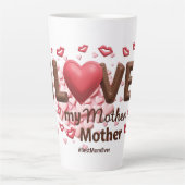 Ich Liebe meine Mutter Milchtasse (Vorderseite)