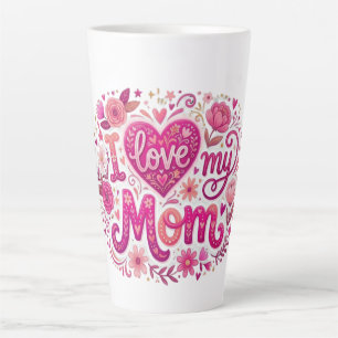 Ich liebe meine Mutter Milchtasse