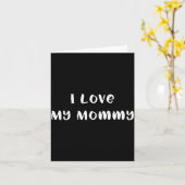 Ich liebe meine Mutti süße Mama oder Mutter Mutter Karte (Gelbe Blume)