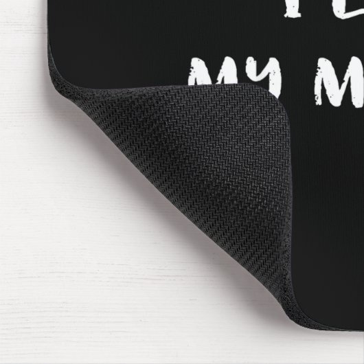 Ich liebe meine Mutti süße Mama oder Mutter Mutter Mousepad (Ecke)