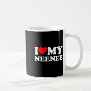 Ich liebe meine Neenee-Heart-Familie Oma Nee-nee L Kaffeetasse