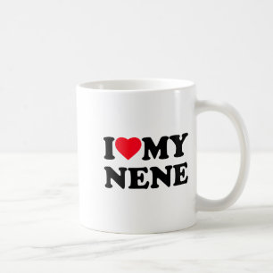 Ich liebe meine Nene Herz Oma Familie Kaffeetasse
