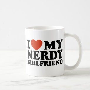 Ich Liebe meine Nerdy Girlfriend Kaffeetasse