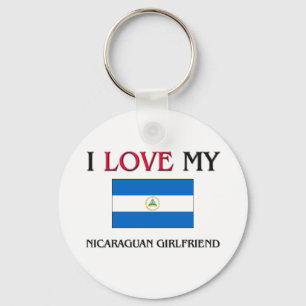Ich Liebe Meine nicaraguanische Freundin Schlüsselanhänger
