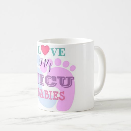 Ich Liebe meine NICU Babies Tasse (VorderseiteRechts)