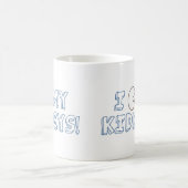 Ich Liebe meine Nieren Kaffeetasse (Mittel)