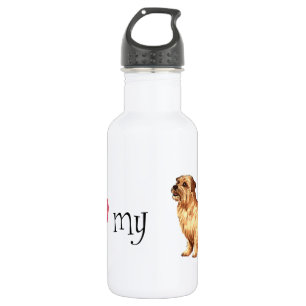 Ich Liebe meine Norfolk Terrier Wasserflasche