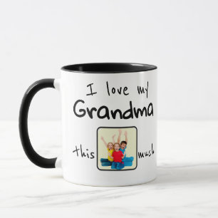 Ich liebe meine Oma so sehr Foto Weihnachten Tasse