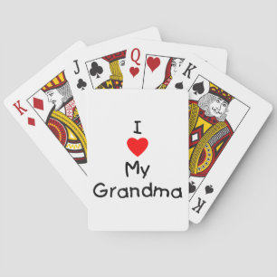 Ich Liebe meine Oma Spielkarten