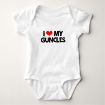 Ich Liebe meine Onkel. Baby Bodysuit