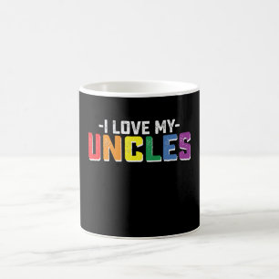 Ich Liebe meine Onkel Pride Gay Lesbian Familie Ma Kaffeetasse