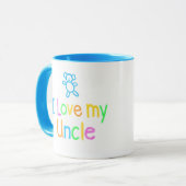 Ich Liebe meine Onkel Tasse (Vorderseite Links)