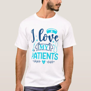 Ich Liebe meine Patienten Krankenversicherung T-Shirt