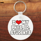 Ich Liebe meine PE-Schüler Schlüsselanhänger (Vorderseite)