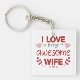 Ich Liebe meine phantastische Ehefrau Schlüsselanhänger