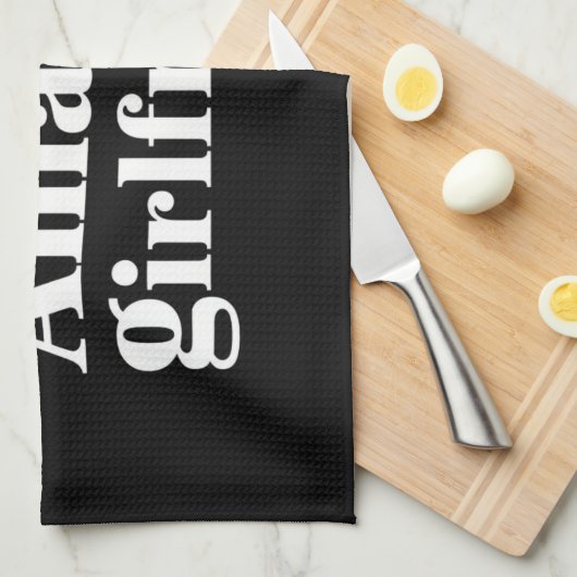 Ich Liebe meine Phantastische Freundin, ich höre m Geschirrtuch (Viertel Falte)