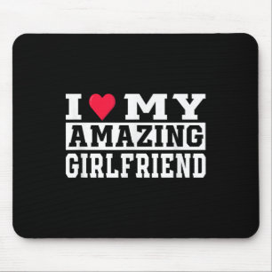 Ich Liebe meine Phantastische Freundin, ich höre m Mousepad