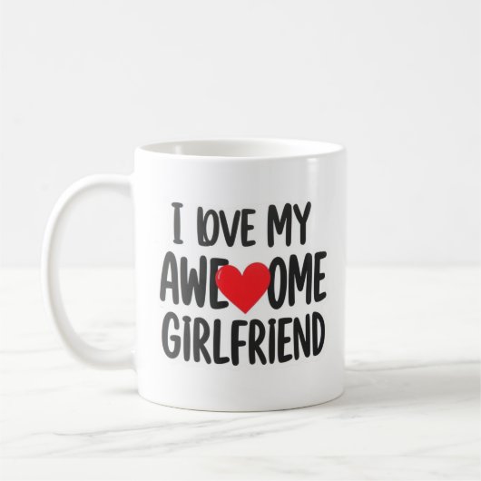 Ich Liebe meine phantastische Freundin Kaffeetasse (Links)