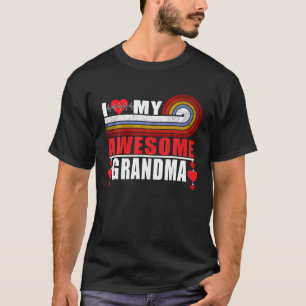 Ich Liebe meine Phantastische Oma, Sohn und Tochte T-Shirt