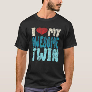 Ich Liebe meine Phantastischen Twin Twins Brüder M T-Shirt