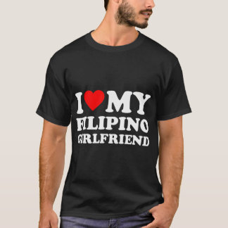 Ich Liebe meine philippinische Freundin, ich höre T-Shirt