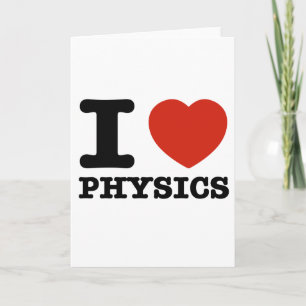 Ich Liebe meine Physik Karte