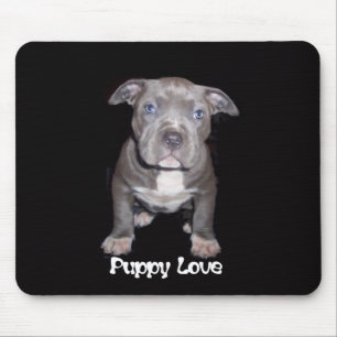 Ich Liebe meine Pit Bull Mousepad