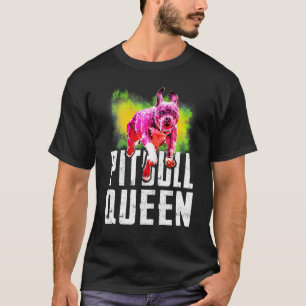 Ich liebe meine Pittie-Rettung Pittie-Mama Pitbull T-Shirt