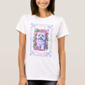 Ich Liebe meine Poodle Prinzessin T-Shirt (Vorderseite)