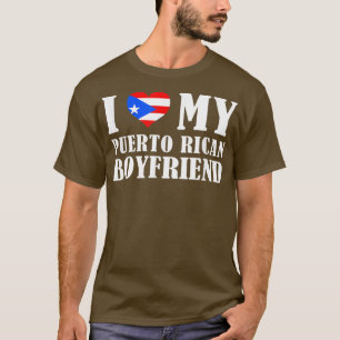 Ich Liebe meine puerto-ricanische Freundin Boricua T-Shirt
