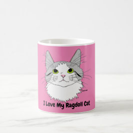 Ich Liebe meine Ragdoll Cat Tasse