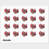 Ich Liebe meine Red Heeler Stickers (Blatt)
