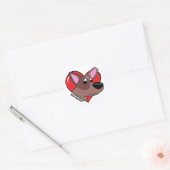 Ich Liebe meine Red Heeler Stickers (Umschlag)