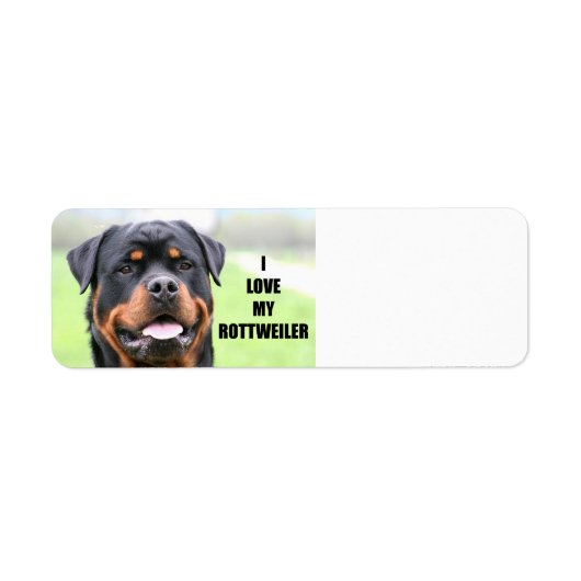 Ich Liebe meine Rottweiler (Vorne)