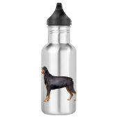 Ich Liebe meine Rottweiler Edelstahlflasche (Rechts)