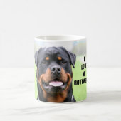 Ich Liebe meine Rottweiler Kaffeetasse (Mittel)