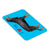 Ich Liebe meine Rottweiler Magnet (Rechte Seite)