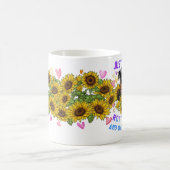 Ich Liebe meine Rottweilers Hund fühlen glühendes  Kaffeetasse (Mittel)