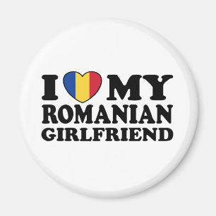 Ich Liebe Meine rumänische Freundin Magnet