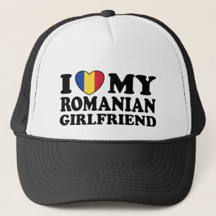 Ich Liebe Meine rumänische Freundin Truckerkappe