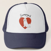 Ich Liebe meine Samoyed! Kappe (Vorderseite)