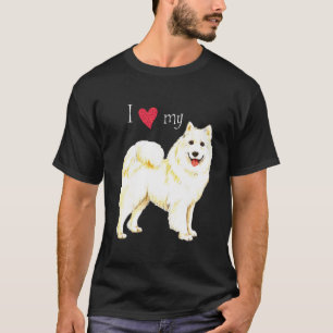 Ich Liebe meine Samoyed T-Shirt