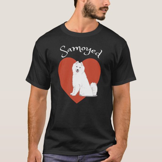 Ich Liebe meine Samoyed! T-Shirt (Vorderseite)