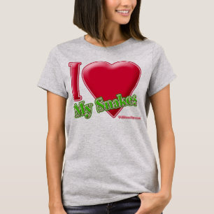 Ich Liebe meine Schlangen T-Shirt